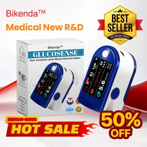 𝗕𝗶𝗸𝗲𝗻𝗱𝗮™ Next-Generation Intelligent Multifunctional Non-Invasive Laser Blood Glucose Meter