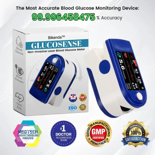 𝗕𝗶𝗸𝗲𝗻𝗱𝗮™ Next-Generation Intelligent Multifunctional Non-Invasive Laser Blood Glucose Meter