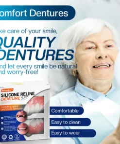 Bikenda™ Silicone Reline Denture Set