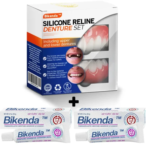 Bikenda™ Silicone Reline Denture Set