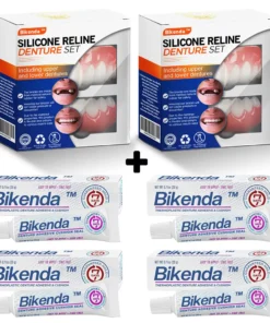 Bikenda™ Silicone Reline Denture Set