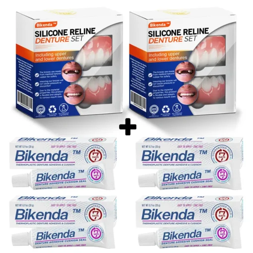 Bikenda™ Silicone Reline Denture Set