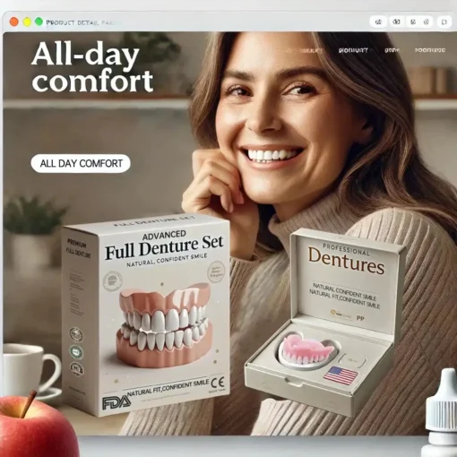 Bikenda™-🦷Advanced Customized Full Denture Set🦷