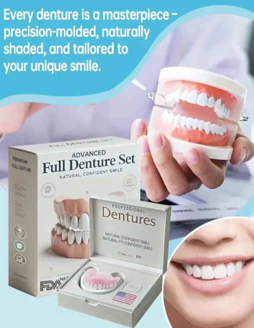 Bikenda™-🦷Advanced Customized Full Denture Set🦷