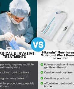 Bikenda® Professional Non-Invasive Mole and Wart Removal Laser Pen
