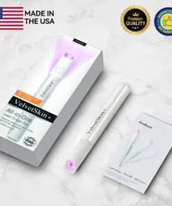 Bikenda® 𝒱𝑒𝓁𝓋𝑒𝓉𝒮𝓀𝒾𝓃+ All-in-One Laser Eraser Pen