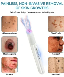 Bikenda® 𝒱𝑒𝓁𝓋𝑒𝓉𝒮𝓀𝒾𝓃+ All-in-One Laser Eraser Pen