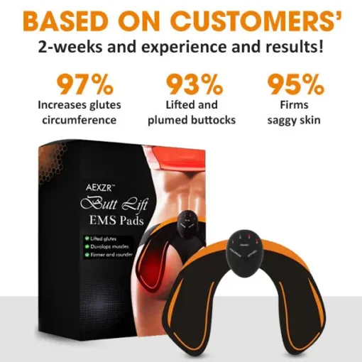 Bikenda® Butt Lift EMS Pads