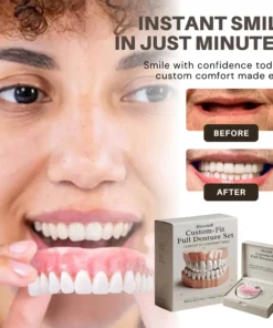 Bikenda® Custom-Fit Full Denture Set
