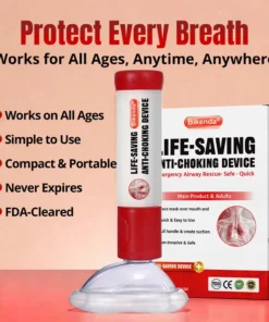 Bikenda® Life-Saving Anti-Choking Device Ultra+